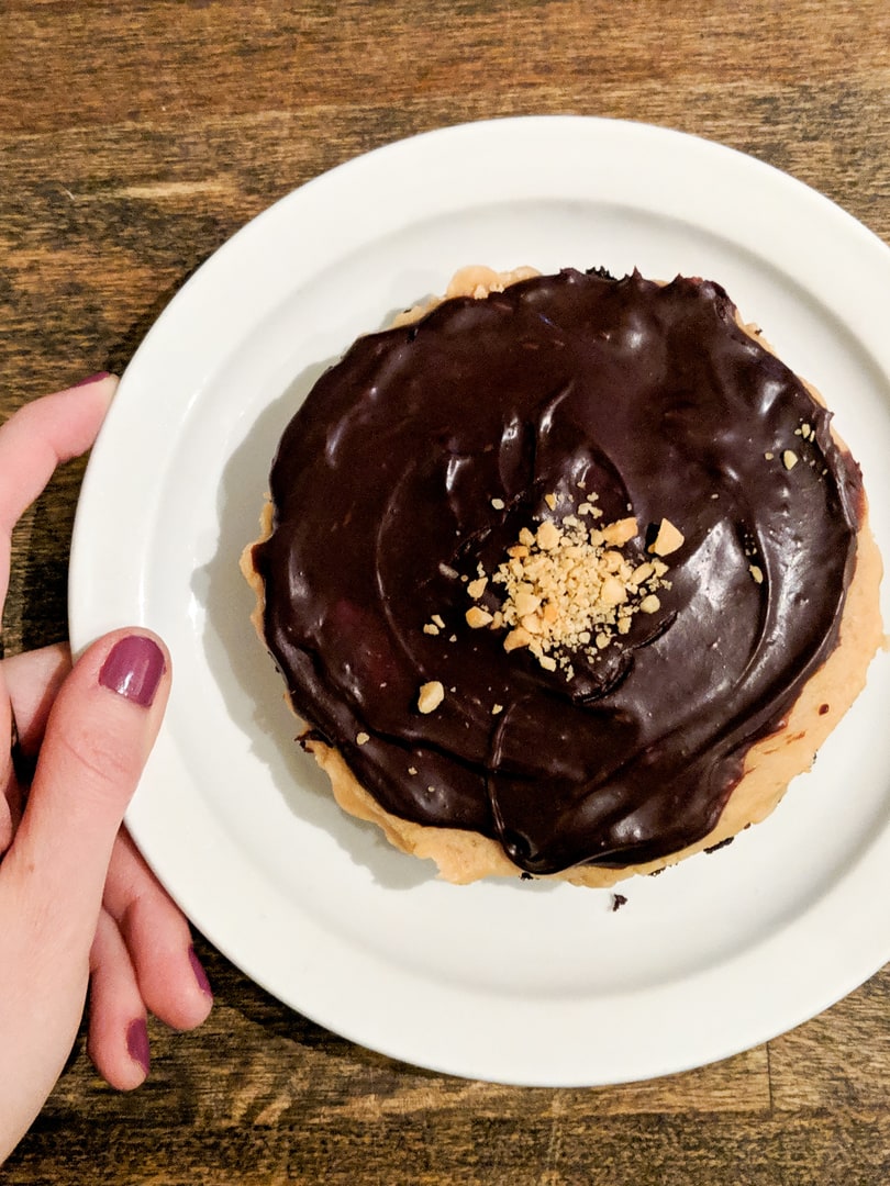 Vegan Fish Fry: Peanut Butter Tart at Onion Maiden