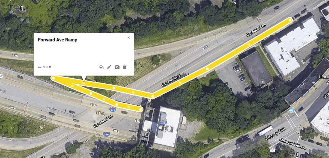 Squirrel Hill Tunnel Bike Lane