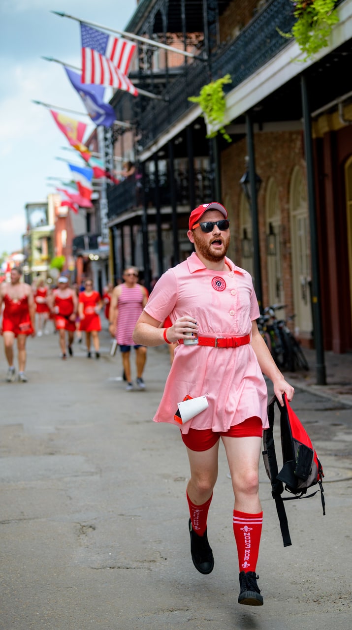 PHOTOS Hundreds come dressed to impress at Red Dress Run 2019