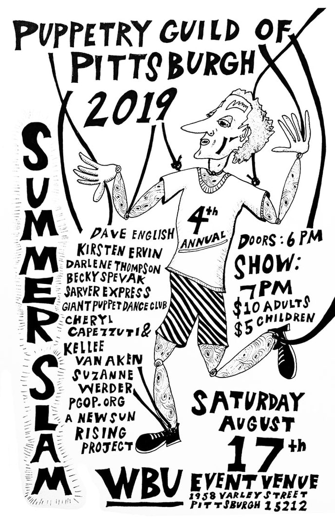 Puppetry Guild of Pittsburgh Summer Slam