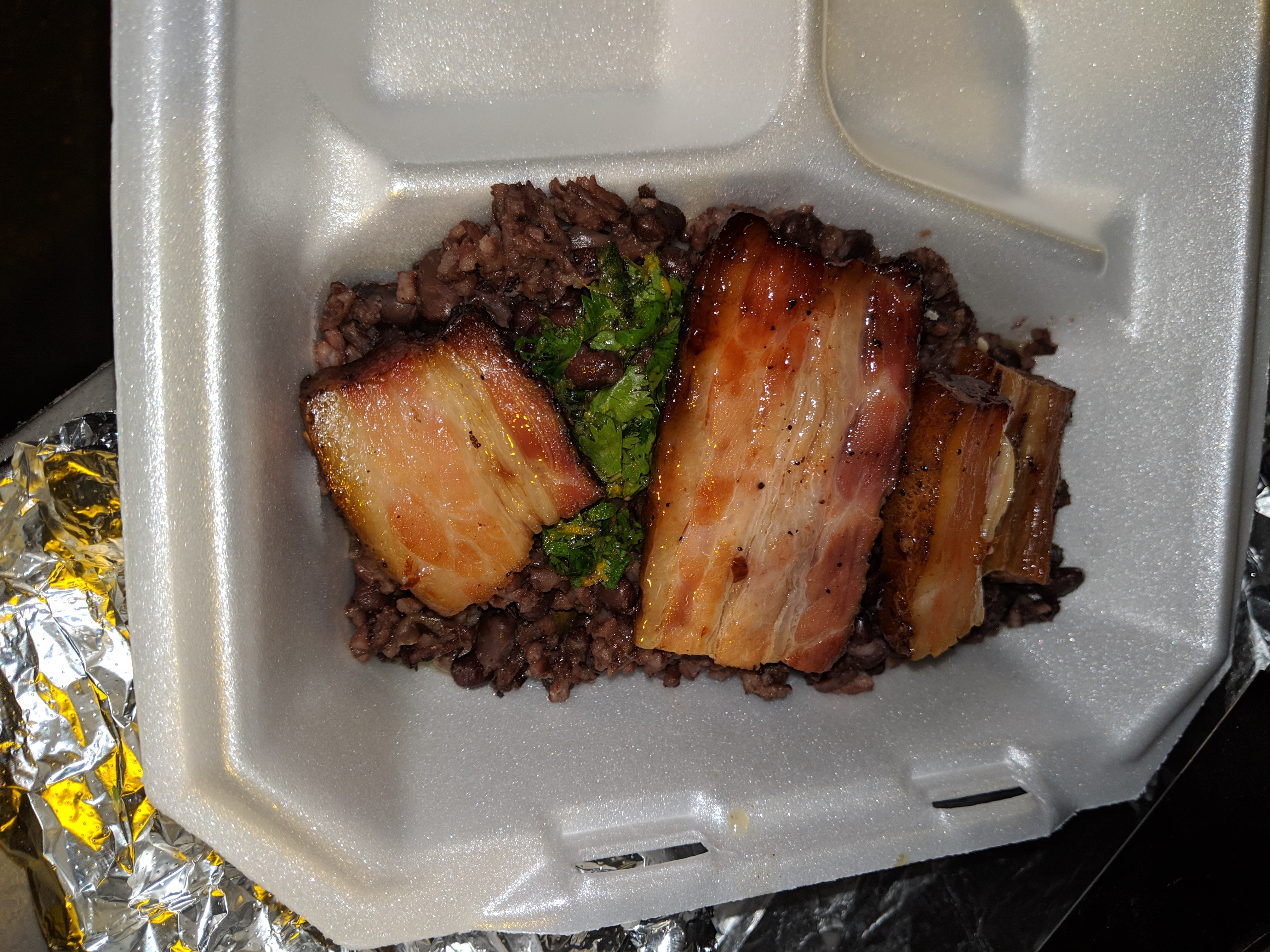 Pork Belly with Congris